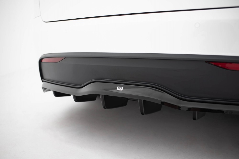 Дифузор заднього бампера Tesla Model X Mk1 рестайл вар. 2