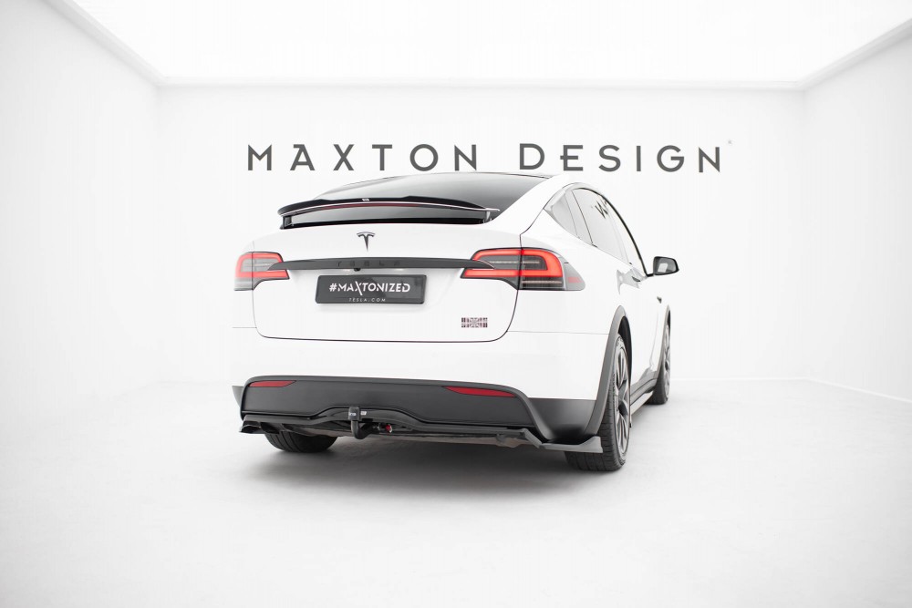 Дифузор заднього бампера Tesla Model X Mk1 рестайл вар. 2