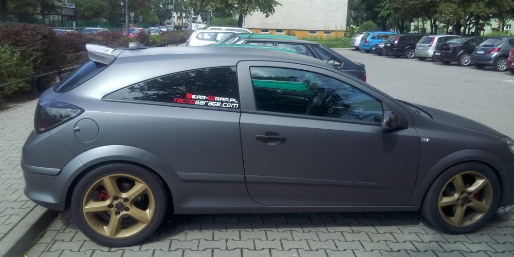 Спойлер кришки багажника Opel Astra H GTC