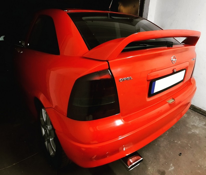 Спойлер багажника Opel Astra G Hatchback у стилі OPC