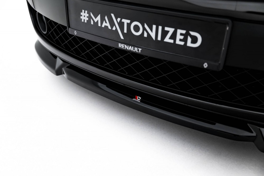 Тюнінгова накладка (губа) на передній бампер Renault Laguna Hatchback GT Mk3 Maxton design