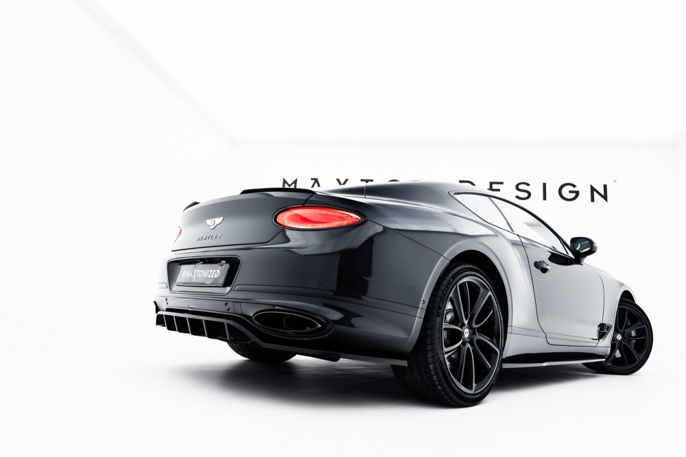 Тюнінг дифузор (накладка) на задній бампер Bentley Continental GT Coupe Mk3