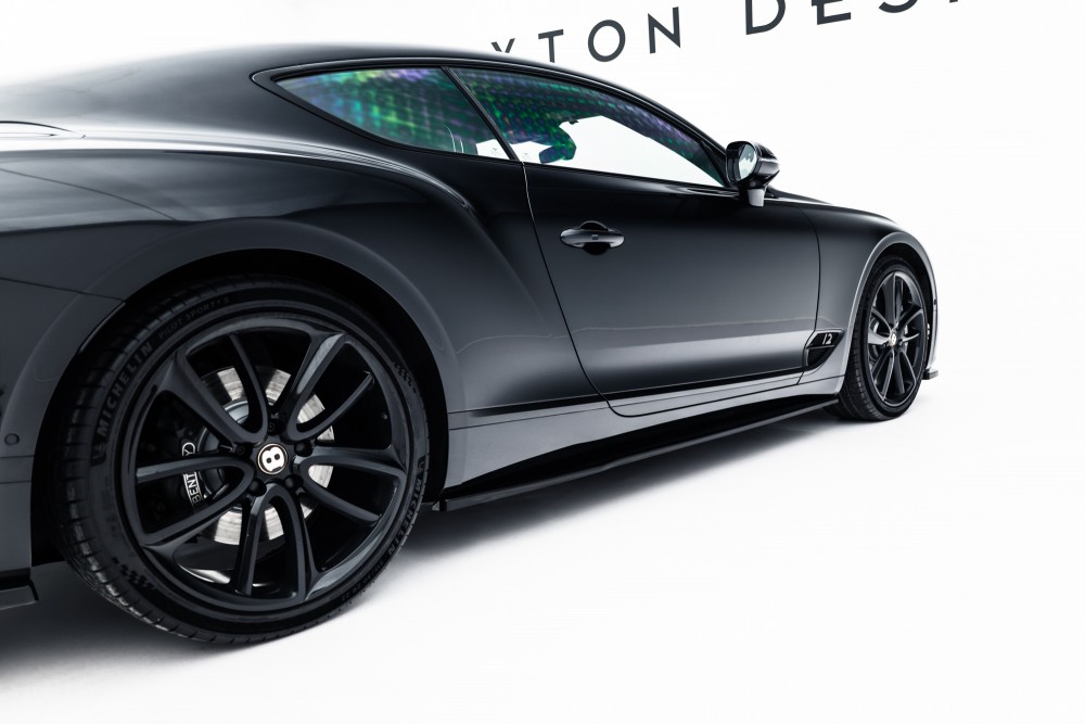 Тюнінг накладки (лістви) під бокові пороги Bentley Continental GT Coupe Mk3