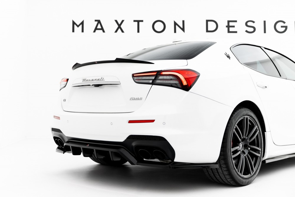 Тюнінг дифузор (накладка) на задній бампер Maserati Ghibli Modena Mk3