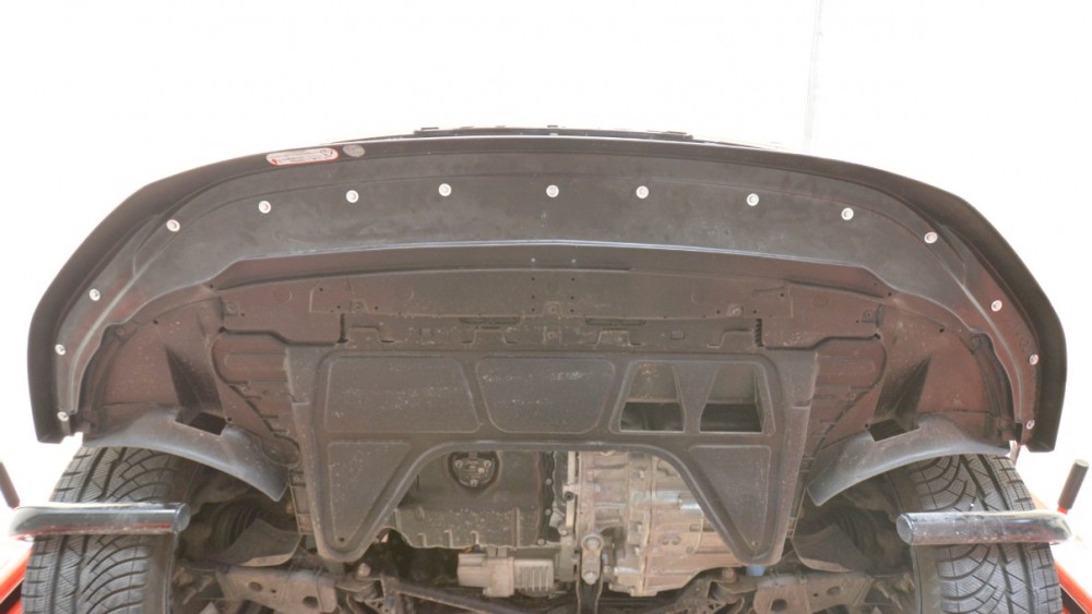 Передній спліттер + бокові накладки на бампер VW Golf MK8 2024- R версія