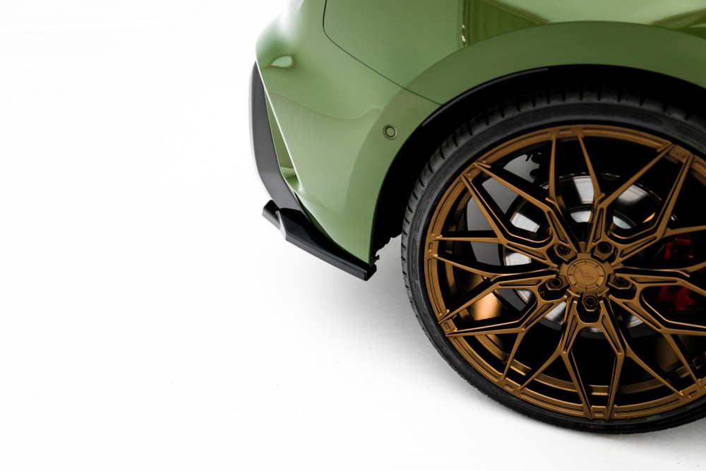 Бокові тюнінг накладки на задній бампер Audi S3 8Y рестайл Sportback вар. 3