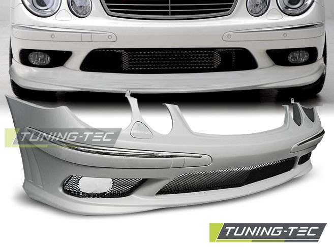 Бампер передній Mercedes W211 доростайл у стилі AMG