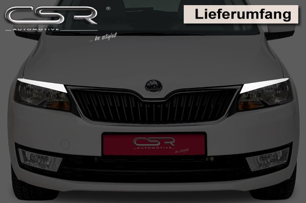 Накладки на фари Skoda Rapid CSR