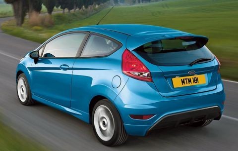 спойлер Ford Fiesta MK7 репліка ST