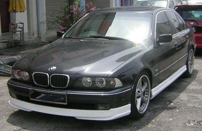 Накладка переднього бампера BMW E39 стиль Schnitzer дорестайл