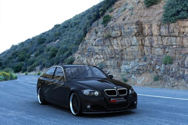 Тюнінговий дифузор переднього бампера BMW 3 E90/E91 рестайл