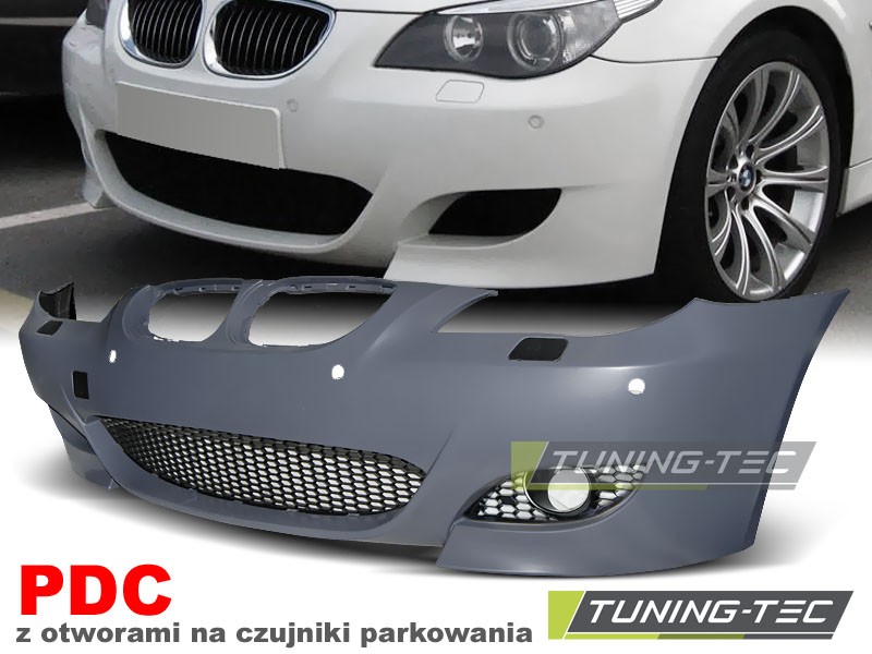 бампер передній BMW E60/E61 стиль М5 під парктронік