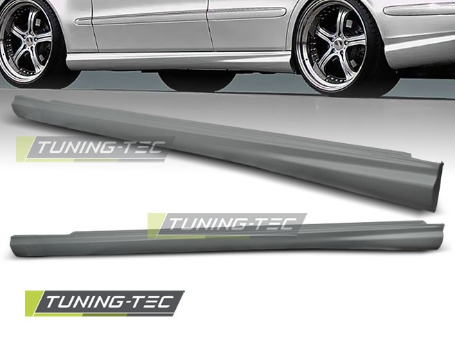 накладки на пороги Mercedes E W211 стиль AMG