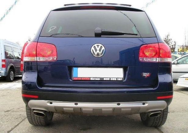 Накладка заднього бампера VW Touareg 7L у стилі King-kong