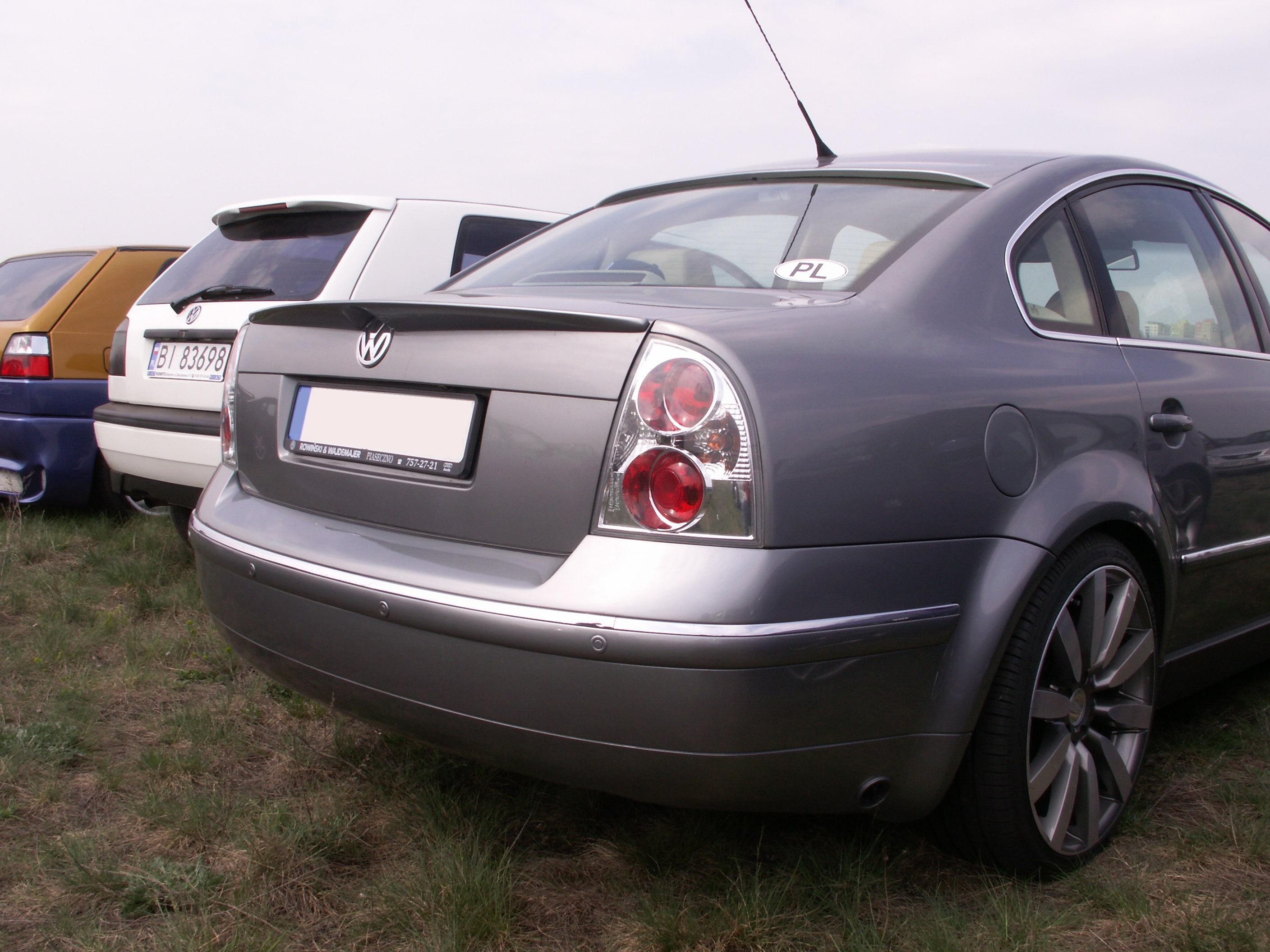 Спойлер багажника VW Passat B5 седан рестайлінг
