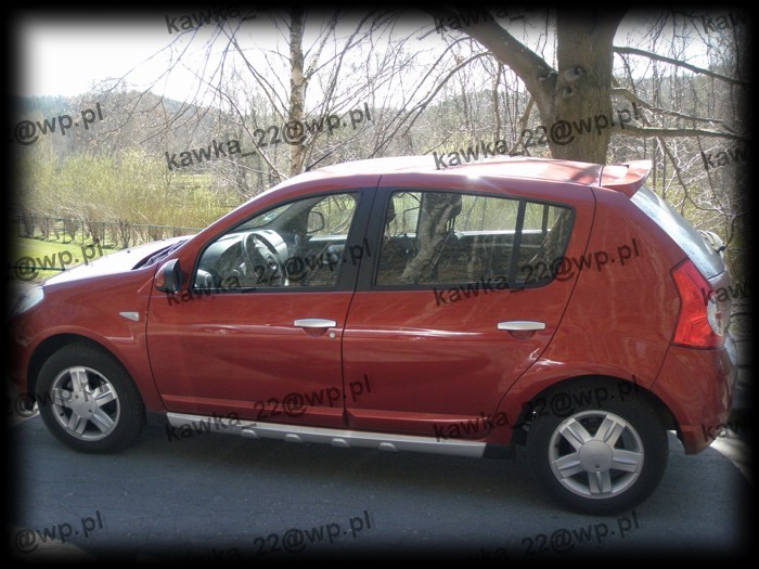 Спойлер кришки багажника Dacia Sandero