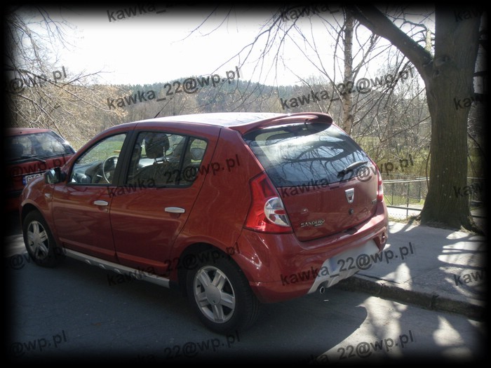 Спойлер кришки багажника Dacia Sandero