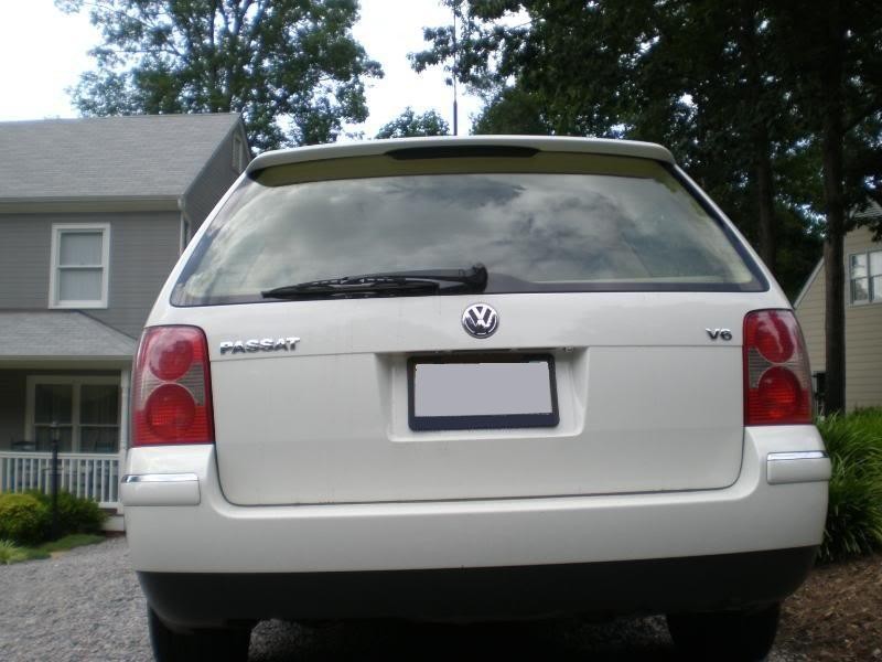 Спойлер козирок кришки багажника VW Passat B5 combi