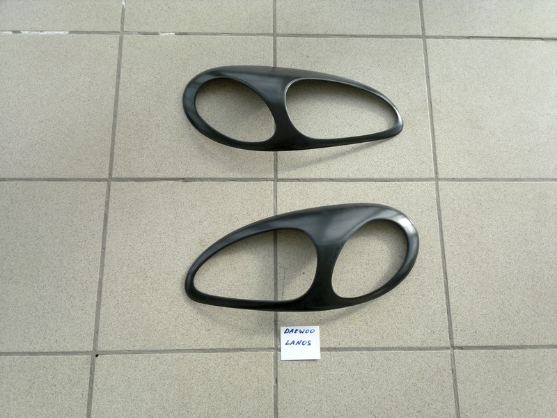 Окуляри, накладки на фари Daewoo Lanos