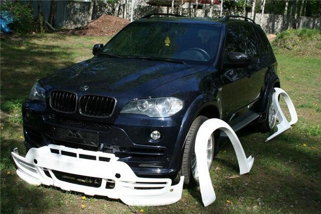 Комплект накладок BMW X5 E70 у стилі Hamann