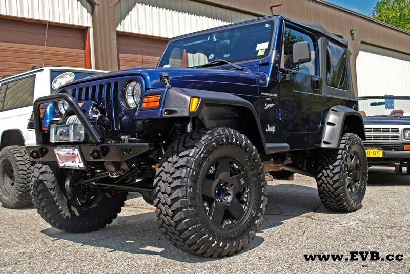 Розширювачі арок Jeep Wrangler TJ