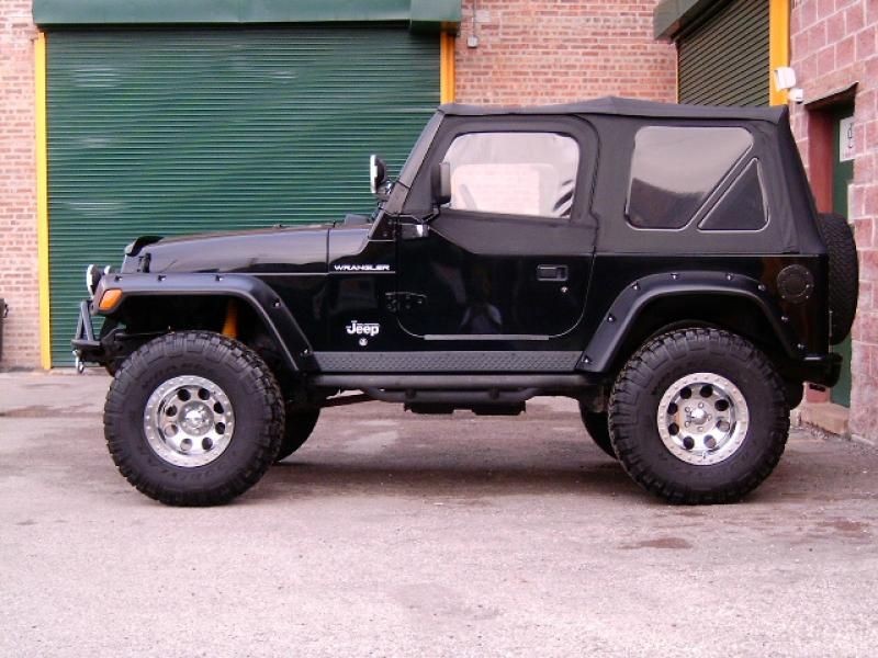 Розширювачі арок Jeep Wrangler TJ
