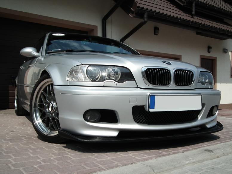 Дифузор переднього бампера BMW E46 М-пакет
