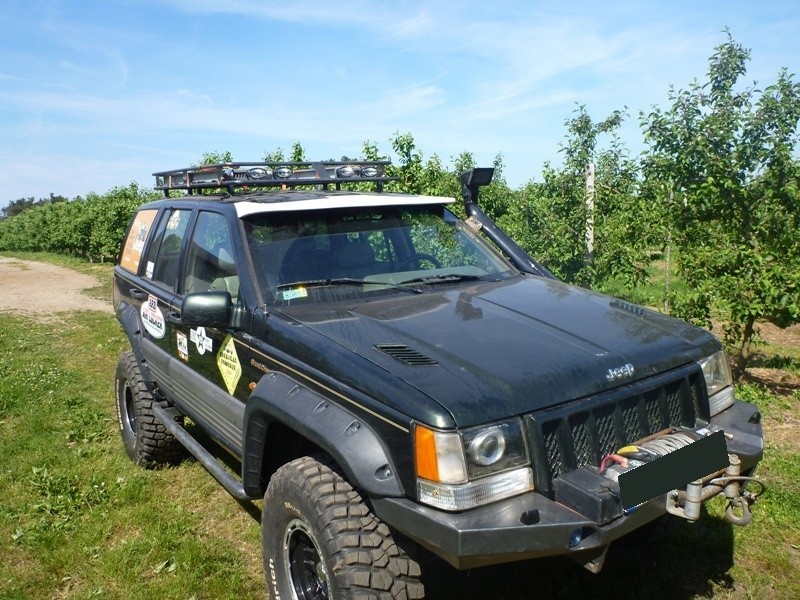 спойлер переднього скла Jeep Grand Cherokee ZJ