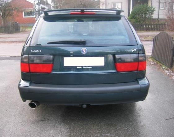 Спойлер кришки багажника Saab 9-5 Kombi варіант 2