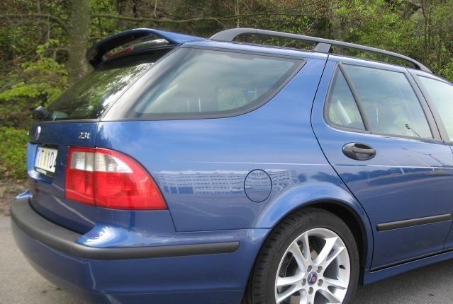 Спойлер кришки багажника Saab 9-5 Kombi варіант 1