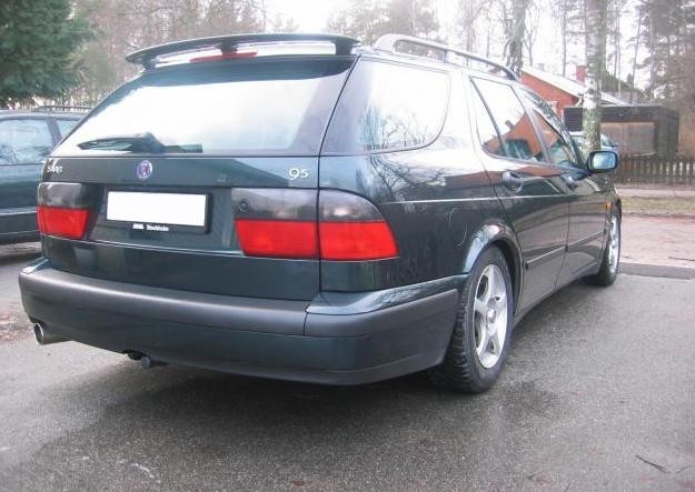 Спойлер кришки багажника Saab 9-5 Kombi варіант 2