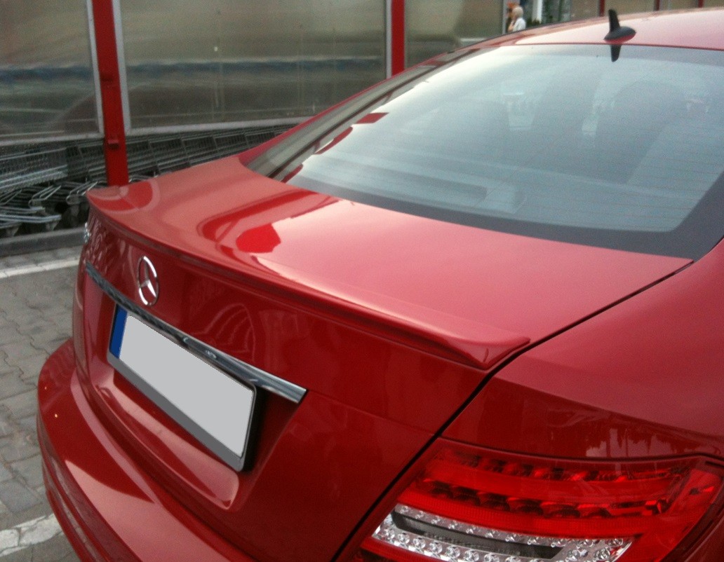 Спойлер багажника Mercedes W204 Coupe стиль AMG