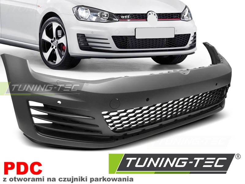 бампер передній Volkswagen Golf 7 у стилі GTI