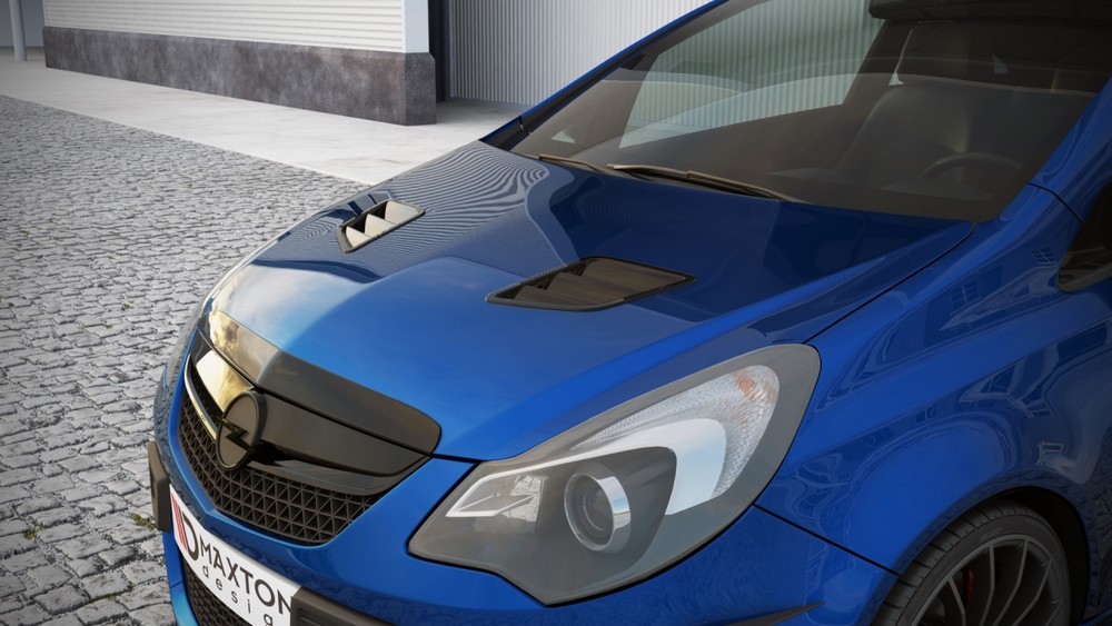 Накладки на капот Corsa D/Megane 3/Ford Fiesta, Focus 3/Honda Civic IX
