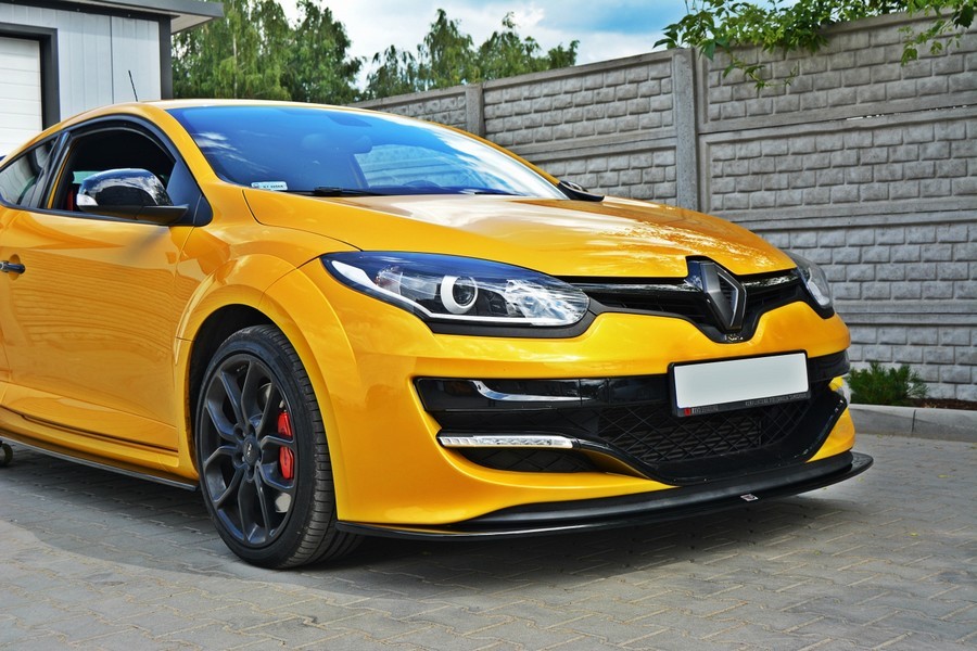 Накладка на передній бампер Renault Megane 3 версія RS вар.2