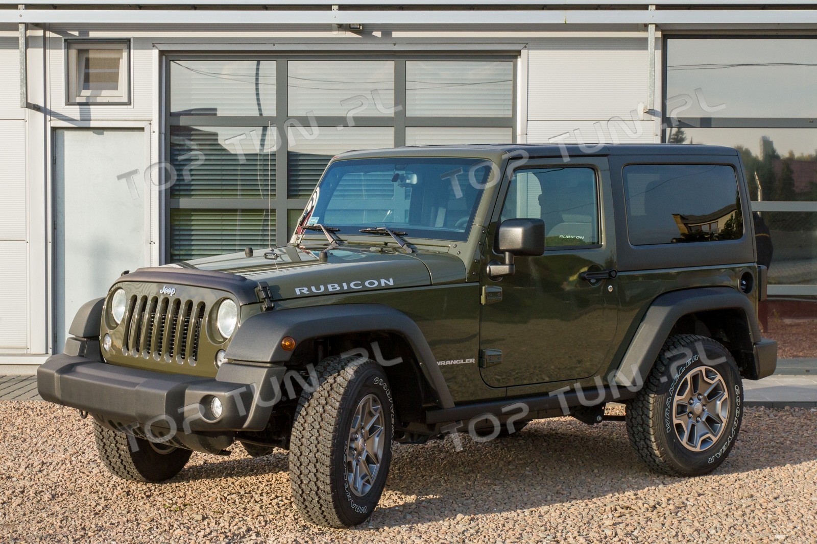 накладки на капот та кришку багажника Jeep Wrangler
