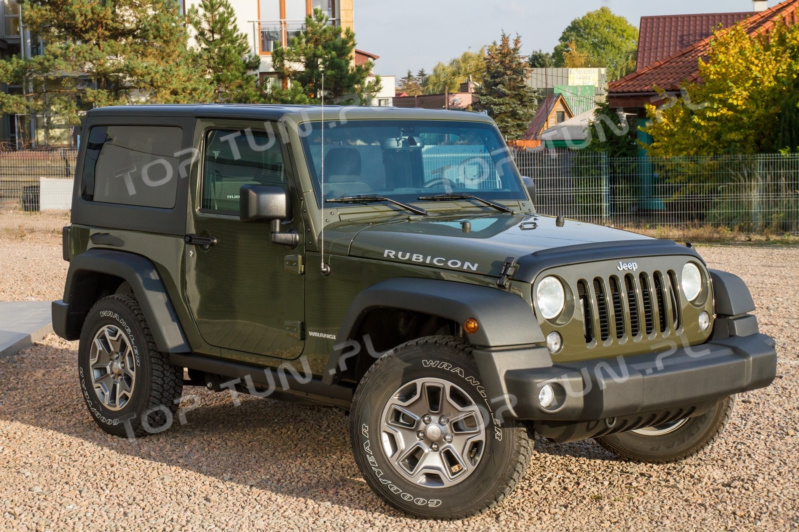 накладки на капот та кришку багажника Jeep Wrangler