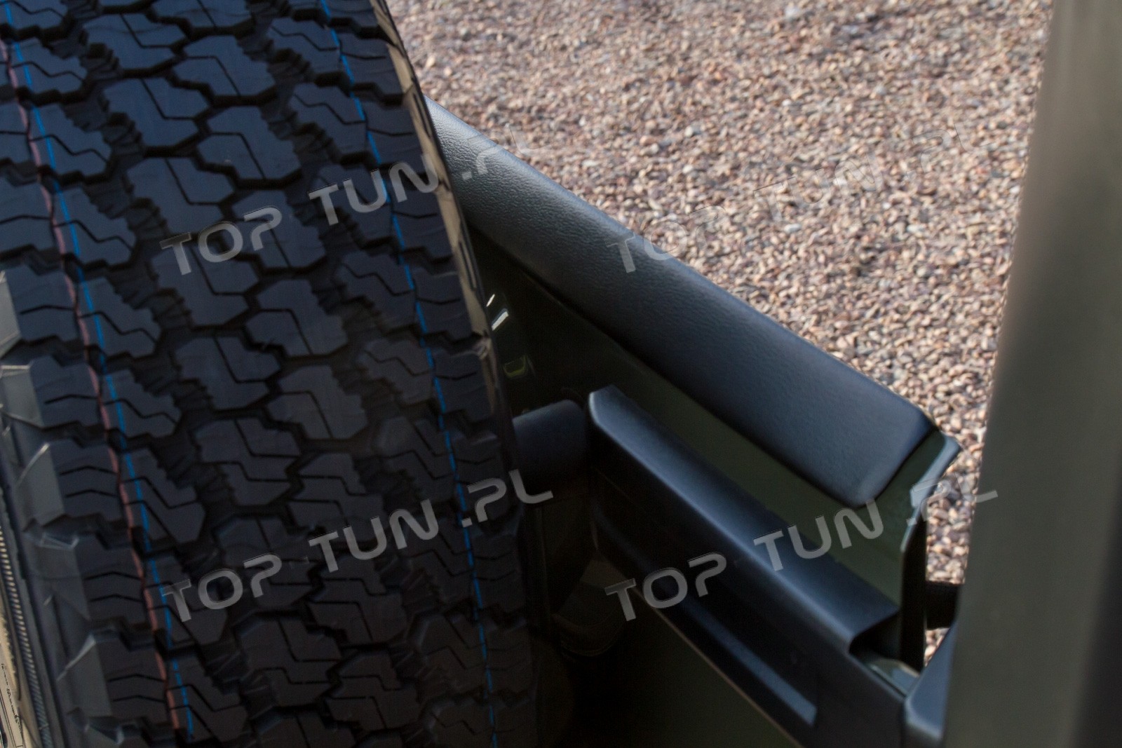 накладки на капот та кришку багажника Jeep Wrangler