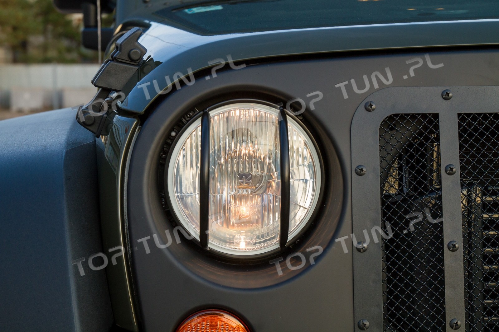 захисні накладки на передні ліхтарі Jeep Wrangler