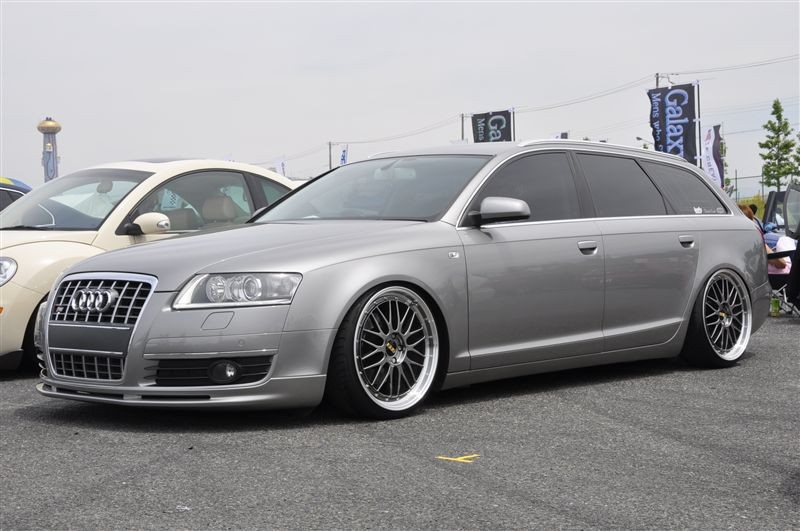 Накладка переднього бампера (дифузор) Audi A6 C6