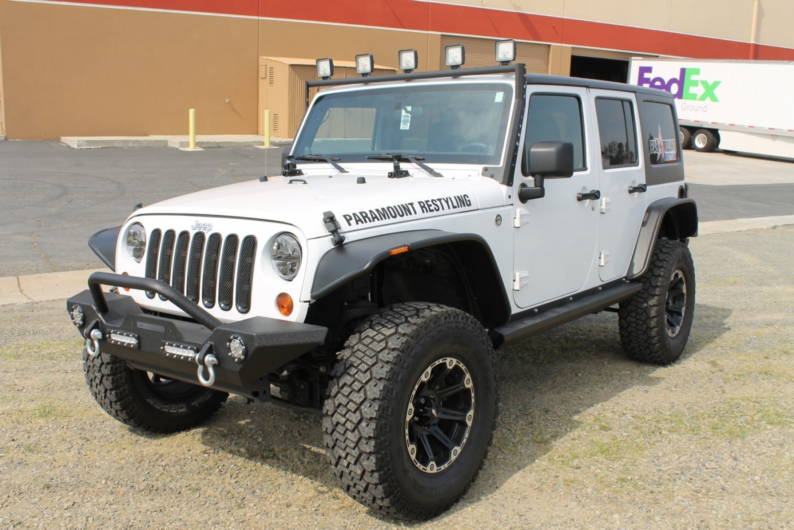 кріплення для додаткового освітлення Jeep Wrangler JK (51-0314)