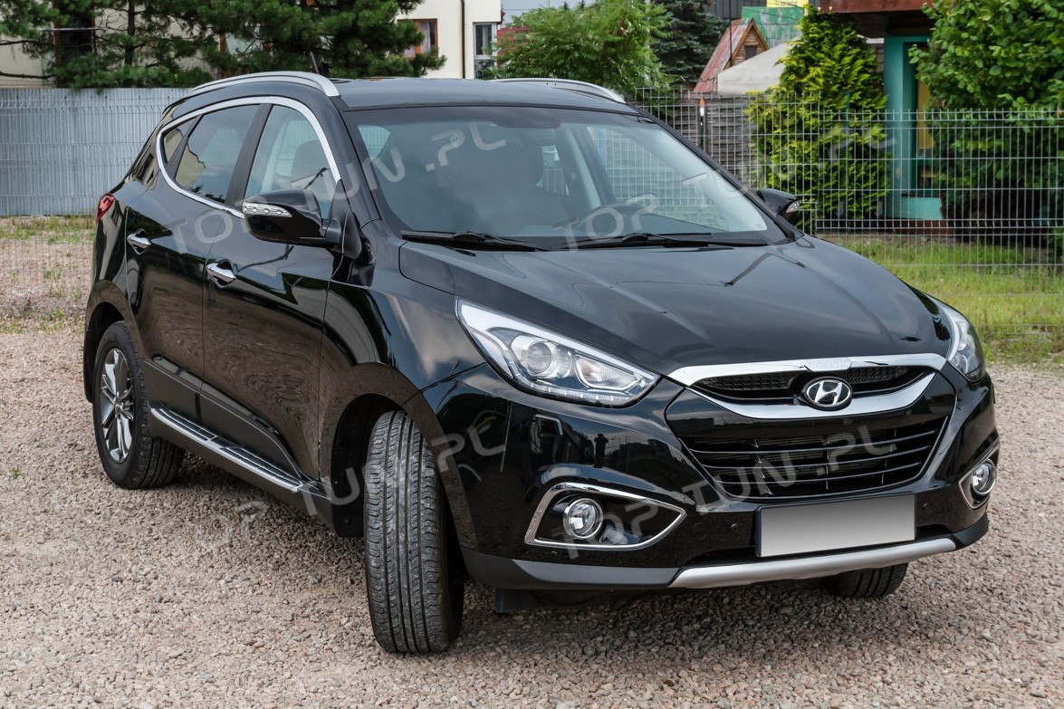 накладка на капот Hyundai ix35