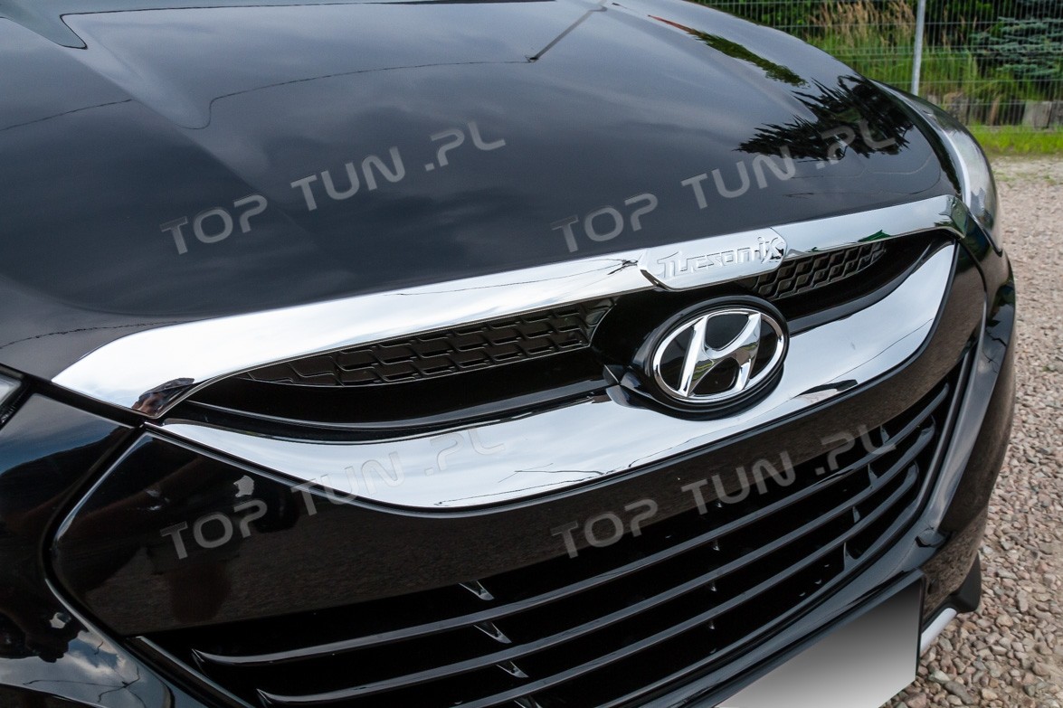 накладка на капот Hyundai ix35