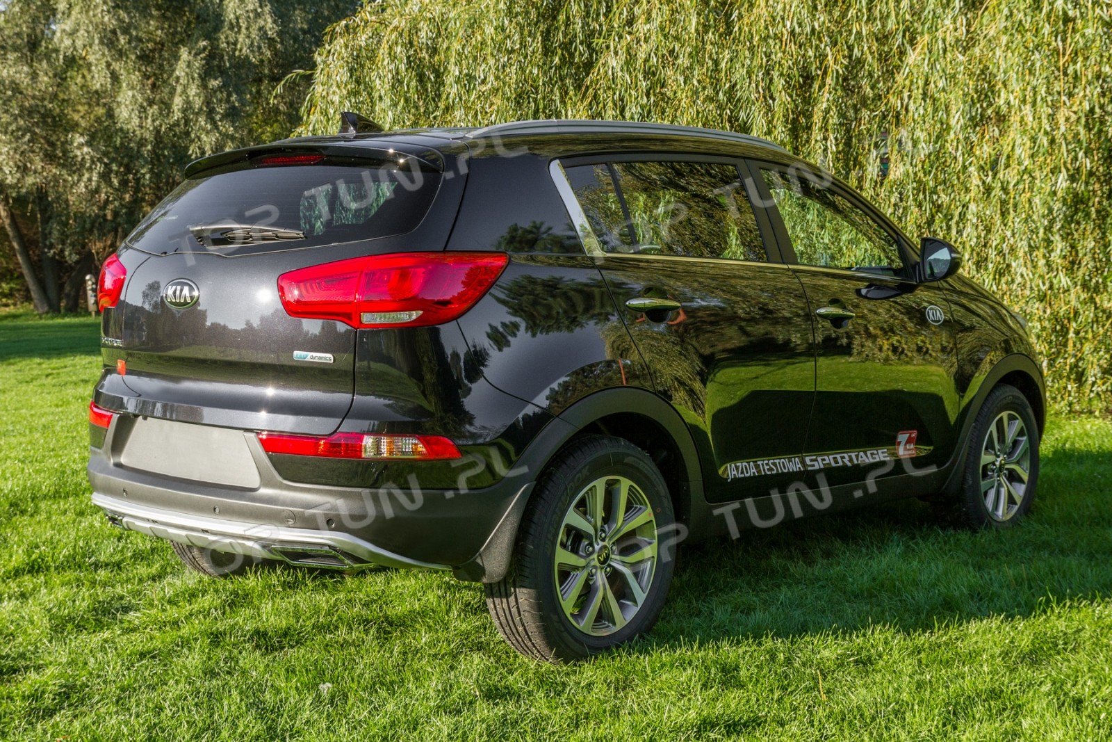 накладки на передній та задній бампер Kia Sportage R