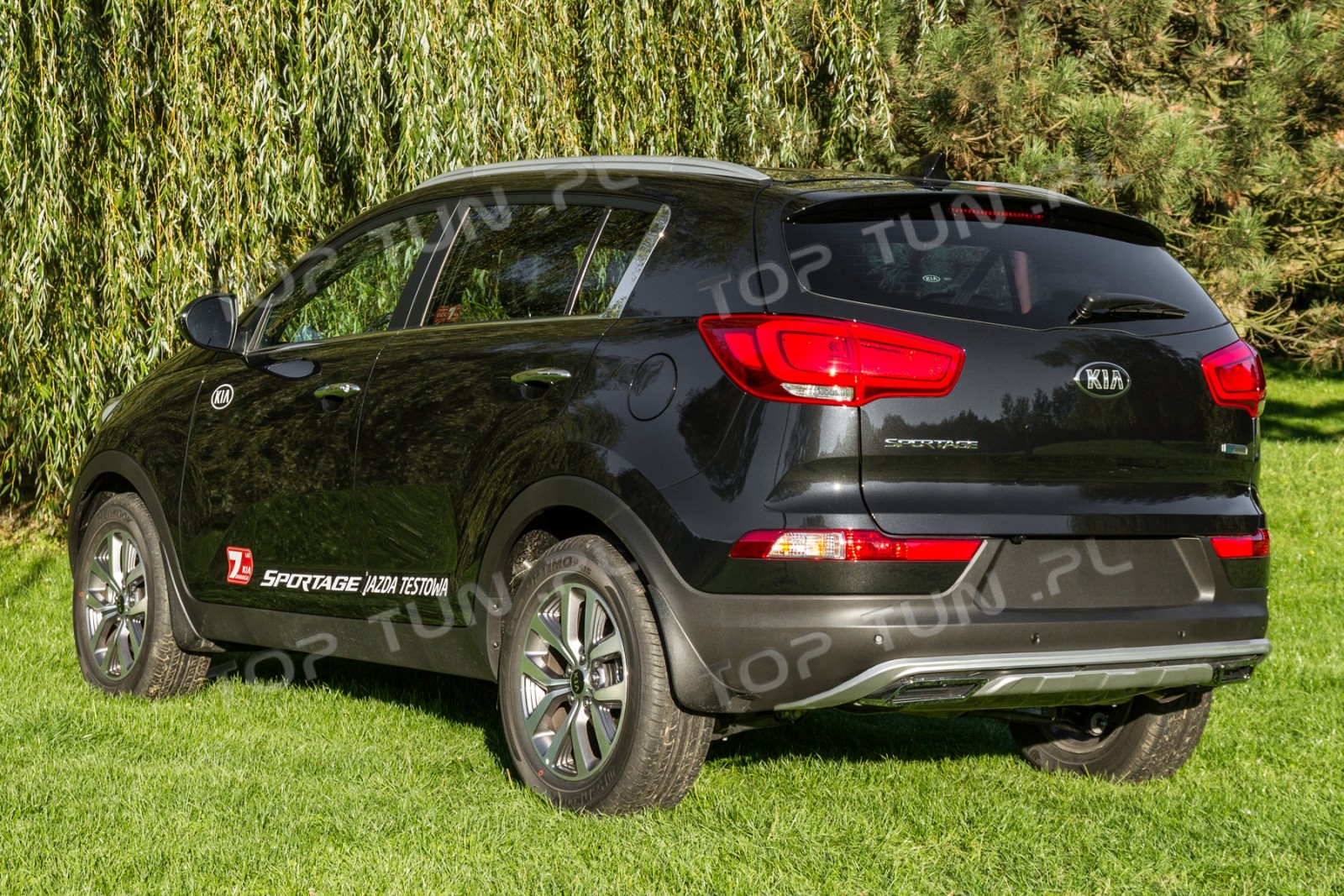 накладки на передній та задній бампер Kia Sportage R
