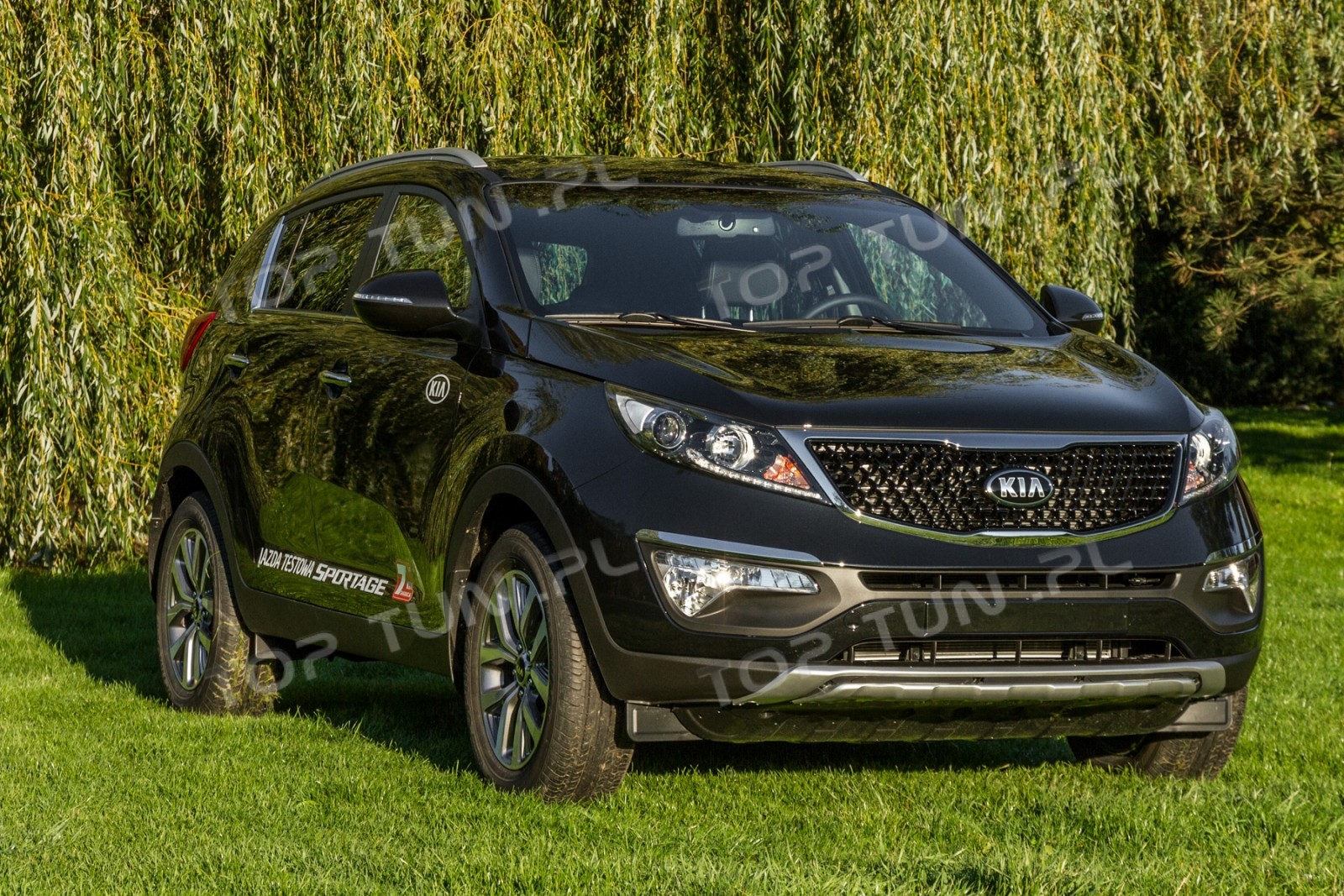накладки на передній та задній бампер Kia Sportage R