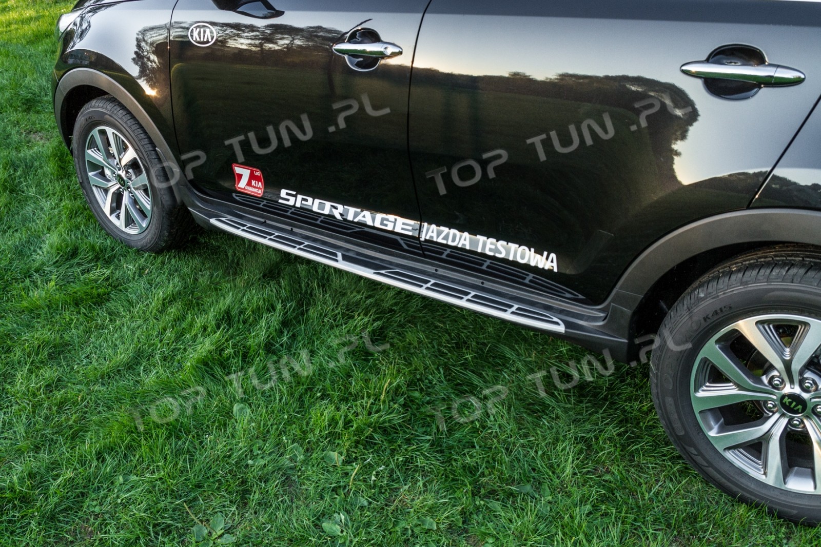пороги (підніжки бічні) Kia Sportage R