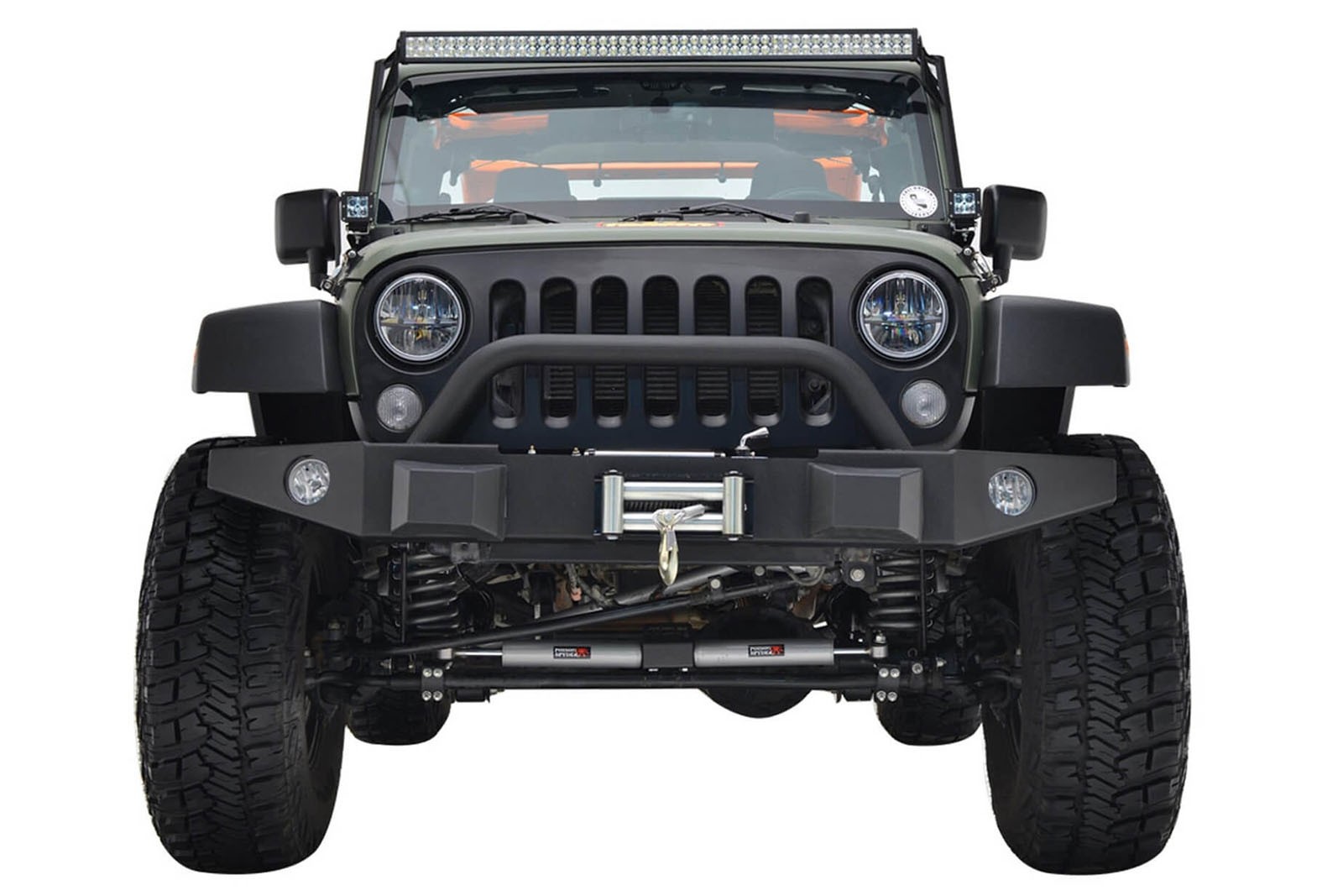 передній бампер Jeep Wrangler JK/JL модель PARAMOUNT PREMIUM