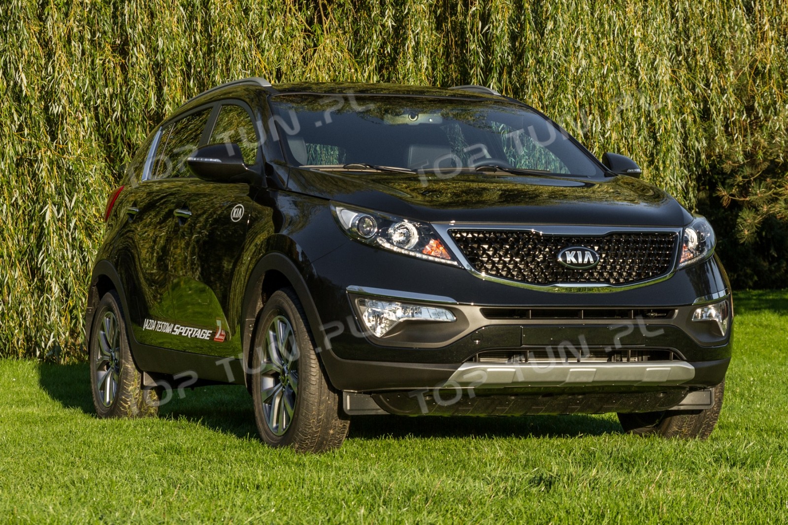накладки на передній та задній бампер Kia Sportage R