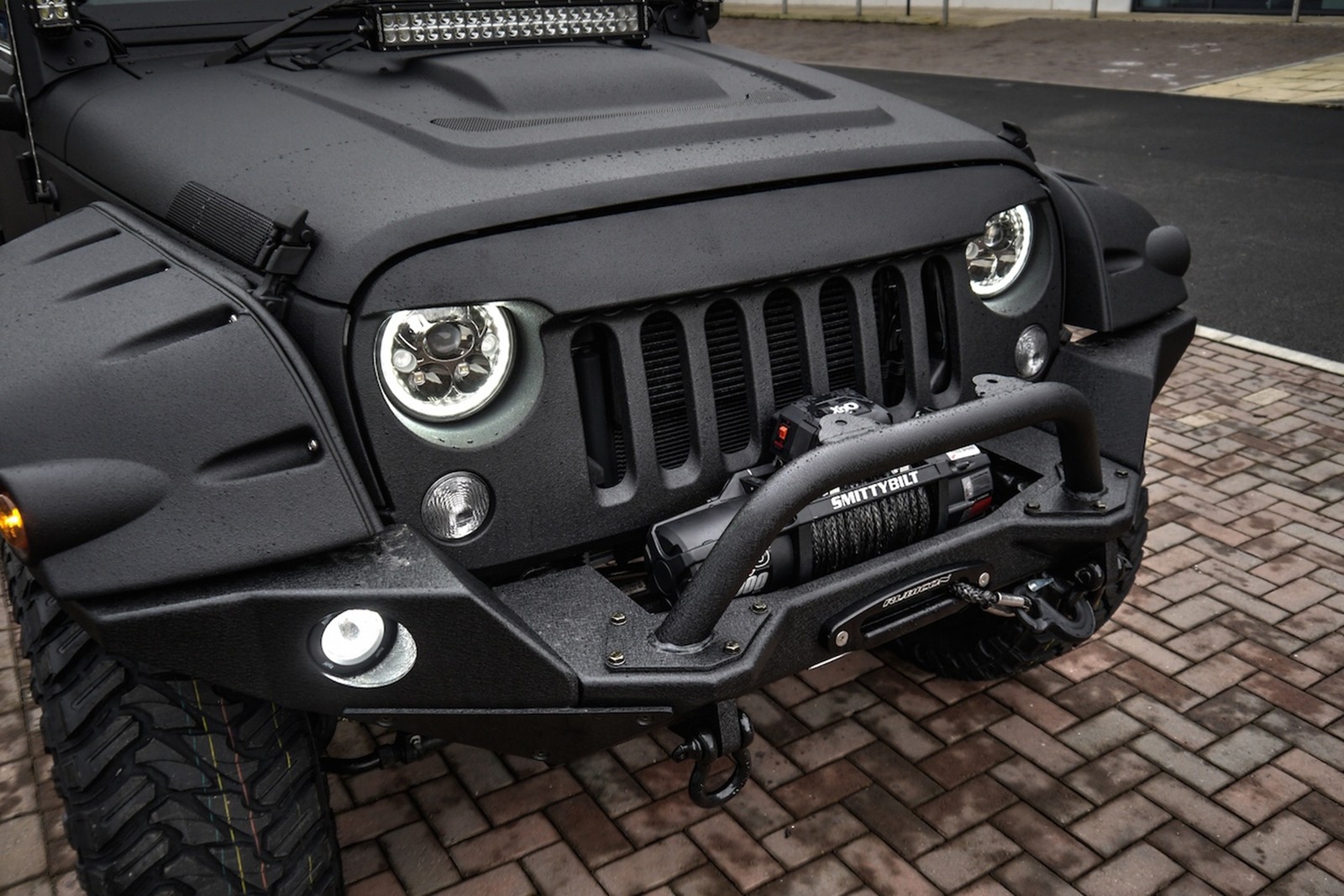 Тюнінгова решітка Monster для Jeep Wrangler JK